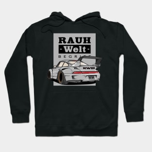 RWB-Grey one love Hoodie